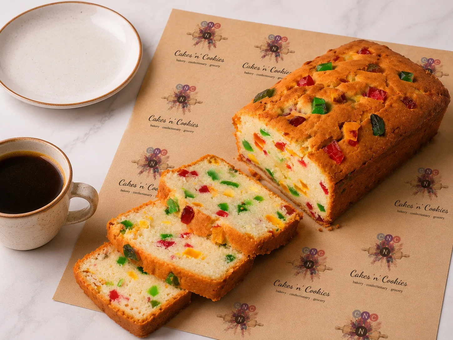 Tutti Frutti Tea Cake